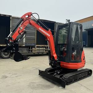 Nieuwe <span class=keywords><strong>mini</strong></span>-rupsgraafmachine KN25U met cabine, aangepaste motor, voor bouw en landbouw, te koop. - Product Image 3