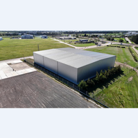 Solution d'entrepôt frigorifique préfabriqué en acier industriel sur mesure de grande capacité pour températures extrêmes