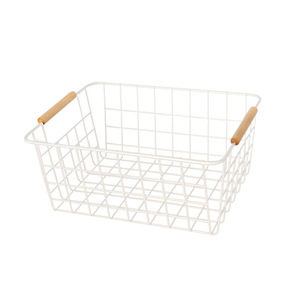 Hot Sale Farmhouse Decor <b>Storage</b> Bin Wire <b>Basket</b> <b>for</b> Fruit Vegetable Egg Organization - Product Image 4