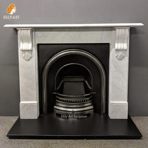 Marco <span class=keywords><strong>de</strong></span> <span class=keywords><strong>Chimenea</strong></span> <span class=keywords><strong>de</strong></span> Mármol Natural MILY, Estilo Francés, Tallado a Mano, Diseño Clásico en Venta - Product Image 6