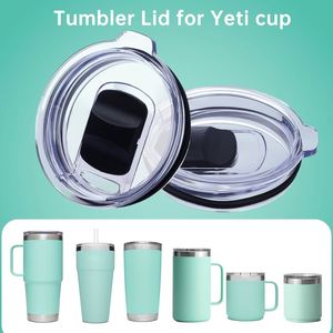 Gobelet isotherme 20 oz sans BPA avec couvercle coulissant magnétique pour remplacement YETI, compatible avec les tasses Lowball 30 oz et les tasses à café en verre 30 oz - Product Image 3