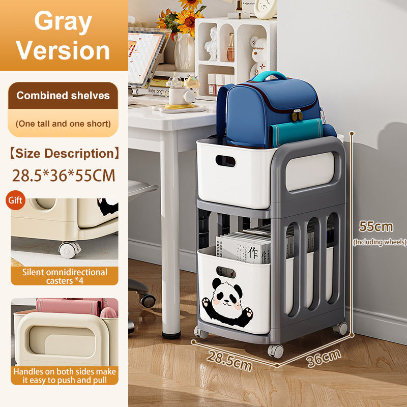 Design Panda (gris) 2 couches