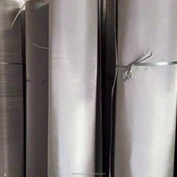 Rouleau de treillis métallique tissé en acier inoxydable 304/316, maille 20, tissage plat, résistant à la corrosion, pour filtres de ventilation et de liquides DIY