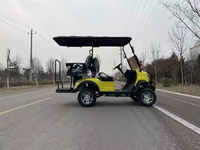 Carrito de Golf Eléctrico de Litio de 6 Plazas con Pantalla Digital LCD, Envío Rápido, Vehículo Utilitario Todoterreno, Directo de Fábrica