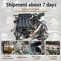 Assemblage de moteurs de machines d'origine en usine utilisé moteur 1zz 1zz Fe Vvti pour Corolla 1.8L