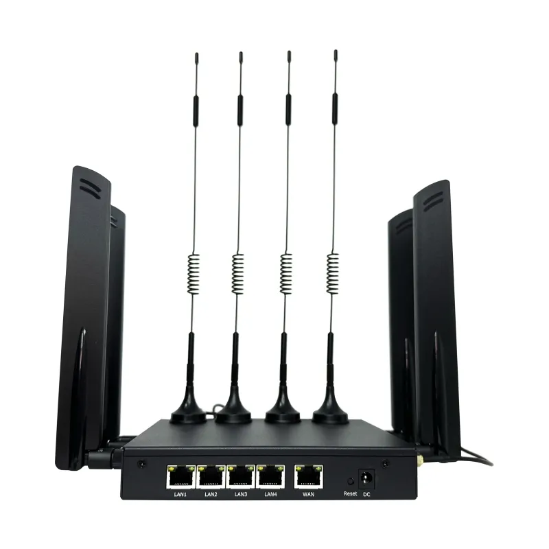 Ax3000 Wifi 6 5G Router 802.11ax 5dBi tăng cao ăng ten 2.4G 5.8G không dây Gigabit Dual band 5G Wifi Router với khe cắm thẻ Sim