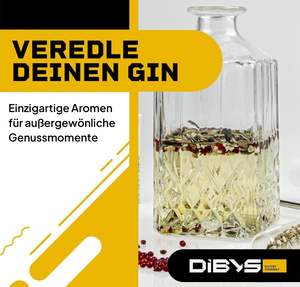 Set de Especias para Ginebra DIBYS Mini |   12 Especias Botánicas para Ginebra, 4 Tarjetas de Recetas, Contenedor de Condimentos, Elegante Caja de Madera |   Set de Regalo para Hombre y Mujer - Product Image 2