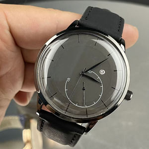 Montre pour homme personnalisée simple calendrier étanche grand cadran homme montre de luxe à quartz vintage - Product Image 2