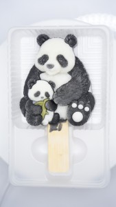 Crème glacée au lait fruitée en forme d'animal, vente en gros, exotique, OEM, 80g, boîte de crème glacée 3D en forme de panda, HALAL, durée de conservation de 18 mois - Product Image 2