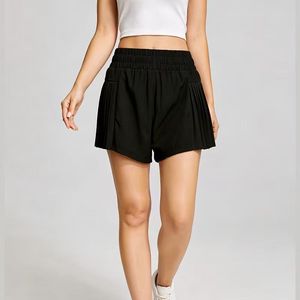 Shorts <span class=keywords><strong>de</strong></span> sport taille haute pour femmes, idéaux pour la course et l'entraînement en extérieur, décontractés et abordables – Nouveaux shorts pour femmes - Product Image 4