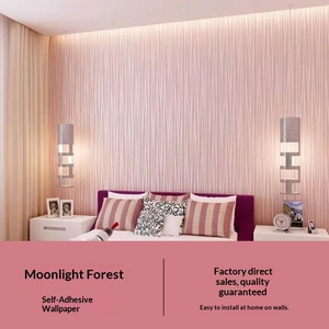 <span class=keywords><strong>Papier</strong></span> <span class=keywords><strong>peint</strong></span> auto-adhésif non tissé, résistant à l'humidité, écologique, épaissi, design minimaliste pour chambre à coucher, salon, <span class=keywords><strong>cuisine</strong></span> - Product Image 2