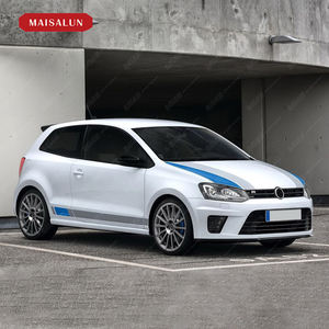 Kit de Carrocería Estilo <span class=keywords><strong>WRC</strong></span> para <span class=keywords><strong>Polo</strong></span> Facelift Nuevo de Plástico, Actualización a Kit de Carrocería <span class=keywords><strong>WRC</strong></span> con Parachoques Delantero, Faldones Laterales y Difusor - Product Image 4