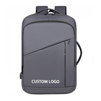 Sac à dos pour ordinateur portable élégant et personnalisé, résistant aux chocs, avec plusieurs compartiments de rangement bien organisés, idéal pour les trajets professionnels