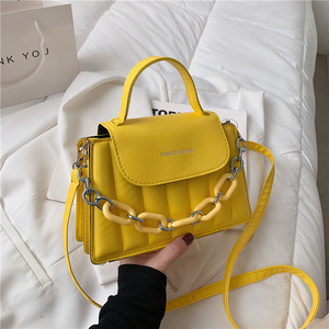 Sacs à main à chaîne petite taille pour femmes, mode abordable 2025, avec fermeture éclair, sac à bandoulière et pochette pour dames - Product Image 4