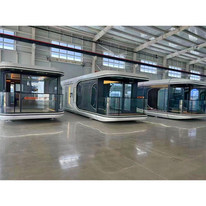 บ้านแคปซูลอัจฉริยะสมัยใหม่ปี 2025 บ้านเคลื่อนที่สำเร็จรูปพร้อมวัสดุเหล็กและวัสดุแซนด์วิช - Product Image 4