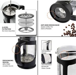 Presse à café à piston 350/600/800 ml, vente chaude en ligne, pour voyage, marque privée - Product Image 2