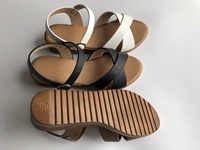 Vente directe d'usine, vente en gros de sandales compensées pour femmes, sandales confortables pour femmes