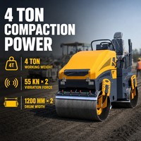 Compacteur routier diesel vibrant tandem pour la construction routière |   Certifié CE |   Fabricant chinois