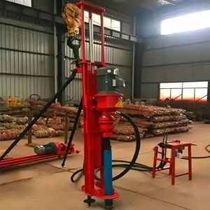 Máquina de perforación de roca eléctrica con orificio manual DTH al mejor precio utilizada para proyectos de hidropresas de protección de taludes - Product Image 1