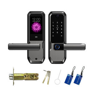 אבטחה הביתה <span class=keywords><strong>wifi</strong></span> tuya אפליקציה מנעול דלת זכוכית חכם עם כרטיס סיסמא מפתח פתיחת מערכת הבית - Product Image 6