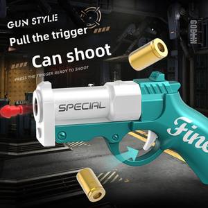 Nouveaux jouets simulés arme gobelin <span class=keywords><strong>pistolet</strong></span> sûr éjection de balle souple Mini modèle <span class=keywords><strong>lanceur</strong></span> doigt-filature garçons passe-temps jeu de tir - Product Image 3