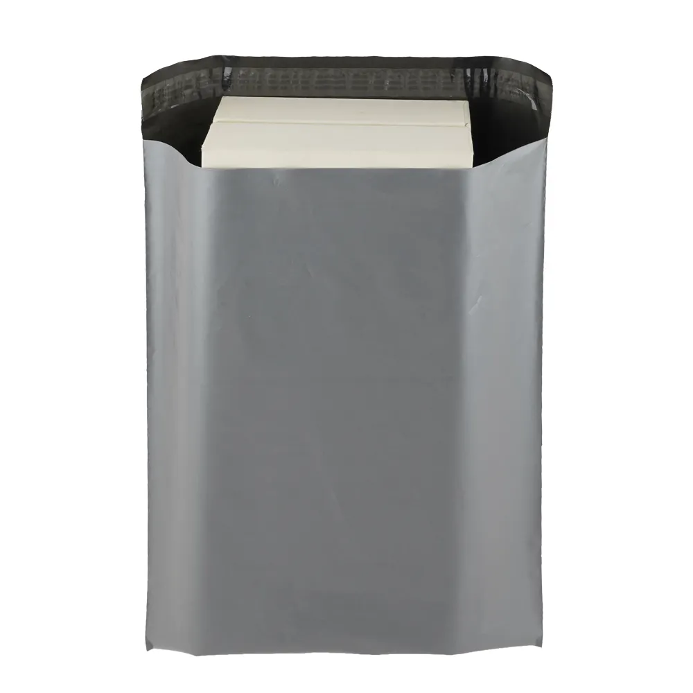 環境にやさしい灰色の強力な粘着性の郵送用封筒バッグポリメーラー