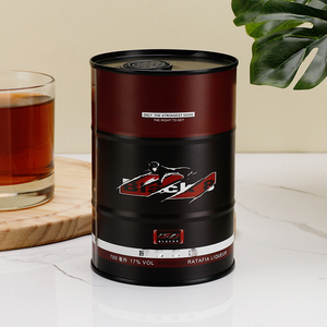 <strong>Large</strong> Capacity 750ml <strong>Tin</strong> Barrel for Whiskey Cocktail Vodka <strong>Tin</strong> <strong>Can</strong> - Product Image 6