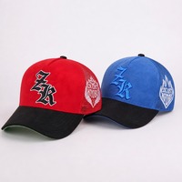 Op maat geborduurde 5-delige tweekleurige gestructureerde baseballcap, verstelbaar, hoge profiel, voor heren en dames, outdoor sport, Gorra Snapback cap