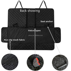 Rücksitz verlängerung für Hunde Großraum Hund Autos itz bezug Harter Boden Wasserdichtes Haustier Auto Bett Hund Hängematte Rücksitz Extender - Product Image 3