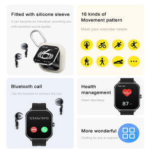 Montre connectée 4G débloquée avec caméra, système d'exploitation Android, prise en charge de la carte SIM, suivi d'activité physique, moniteur de fréquence cardiaque, version mondiale - Product Image 1