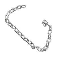 Cadena de acero suave Cadena de eslabones media galvanizada Cadena de eslabones G30