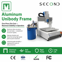 Distributeur de colle de bureau haute précision 3 axes 0,025 mm certifié CE avec système de visualisation de 1 gallon, provenant d'un fabricant avec 20 ans d'expérience