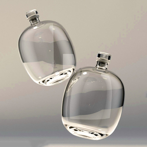 Rõ ràng Frosted Glass rỗng chai 100 ml, 250 ml, 500 ml Vodka, chai thủy tinh có nắp đậy - Product Image 6