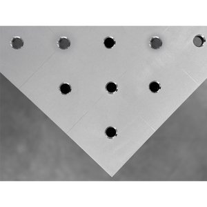 Banco de soldadura con ruedas SteelPlus INOX GPPH 1,2x1,2 Mt 12mm espesor, 16mm agujeros rejilla diagonal - Product Image 4