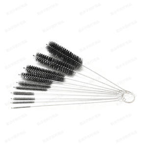 Ensemble de brosses de laboratoire Sniper pour tubes à essai, en plastique avec poils en nylon, grandes, moyennes et petites, 10 pièces, outil de nettoyage de verrerie - Product Image 2