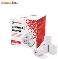 Papier thermique en gros CASHIERPOINT SY110 57mm et 80mm pour terminal de point de vente, rouleau de papier de reçu de caisse 80x80, 100% pâte de bois pour banque