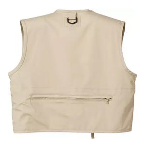 Veste de travail d'été en gros pour hommes, veste multi-poches pour la photographie, la pêche et les activités de plein air - Product Image 2