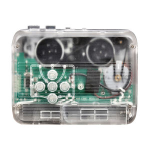 Reproductor de Casetes con Carcasa Transparente, Radio AM/FM, Convertidor USB MP3 y Sonido Estéreo - Product Image 4