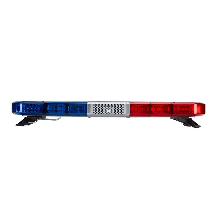 Senken-Barra de luz LED de advertencia, multifunción, para emergencias, coche, policía, camión, rojo y azul