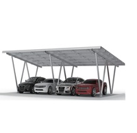 Structure de carport solaire en aluminium Angels Solar Carport pour montage solaire