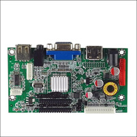 Papan Driver Universal Panel TV LCD VGA LED Kelas Industri 15 - 32 inci dengan USB