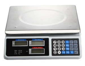 Factory Wholesale 40/35/30kg Kitchen Digital Balance Weighing Electronic Professional Modern Portable <strong>Computing</strong> <strong>Price</strong> <strong>Scale</strong> - Product Image 3