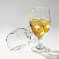 Verre à vin en gros de 430 ml (14,5 oz) avec pied épais, gobelet de mariage et verres à eau/jus/boissons, verres à bière sur pied