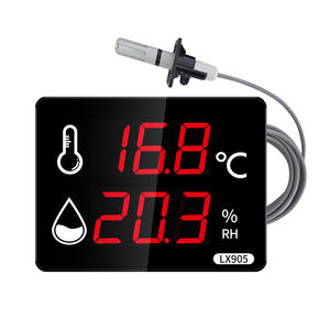 혹독한 환경을 위한 고온 프로브가 장착된 전문가용 LX905-C 디지털 온도계 습도계 산업용 습도 측정기 - Product Image 1
