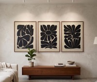 Peinture à l'huile abstraite moderne en plâtre blanc, peinte à la main, sur toile sculpturale 3D épaisse, art mural personnalisable, taille ajustable, style bohème argenté