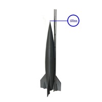 Imprimante 3D FDM HE3D K280 Delta (280x600mm) avec nivellement automatique, extrudeur unique, filament 1,75 mm, kit DIY, chauffage, Wi-Fi, 150 mm/s, Nouveau