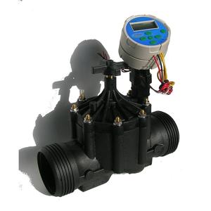 Vanne solénoïde d'irrigation 3 pouces avec contrôleur intégré, commande automatique pour systèmes d'irrigation goutte à goutte - Product Image 2