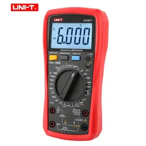 UNI-T UT107+ มัลติมิเตอร์ดิจิตอลแบบ True RMS ปรับช่วงอัตโนมัติ สำหรับการวัดในงานยานยนต์ที่มีความแม่นยำสูง - Product Image 5