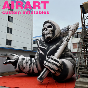 Diable gonflable, personnage de mort gonflable de 6m de haut, figurines gonflables de <span class=keywords><strong>zombie</strong></span> gonflables de Offre Spéciale Airart d'Halloween - Product Image 6