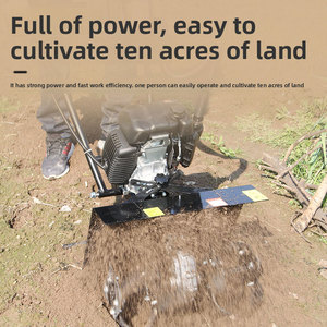 Mini cultivadora de gasolina de 4 tiempos Simple Start para el cultivo del suelo y el mantenimiento del césped sin esfuerzo en jardines compactos y huertos. - Product Image 6